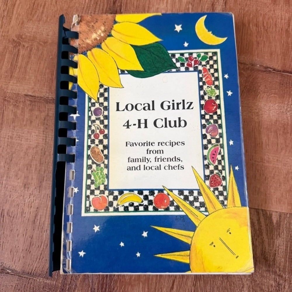 Local Girlz 4-H Club‎ Cookbook 2001 Wailuku Maui Hawaii Local Recipes Spiral